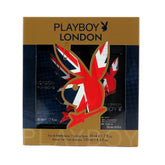 Playboy London 2PCS Gift Set (NO BOX) - 50ML EDT Spray + 250ML Shower Gel (Men)
